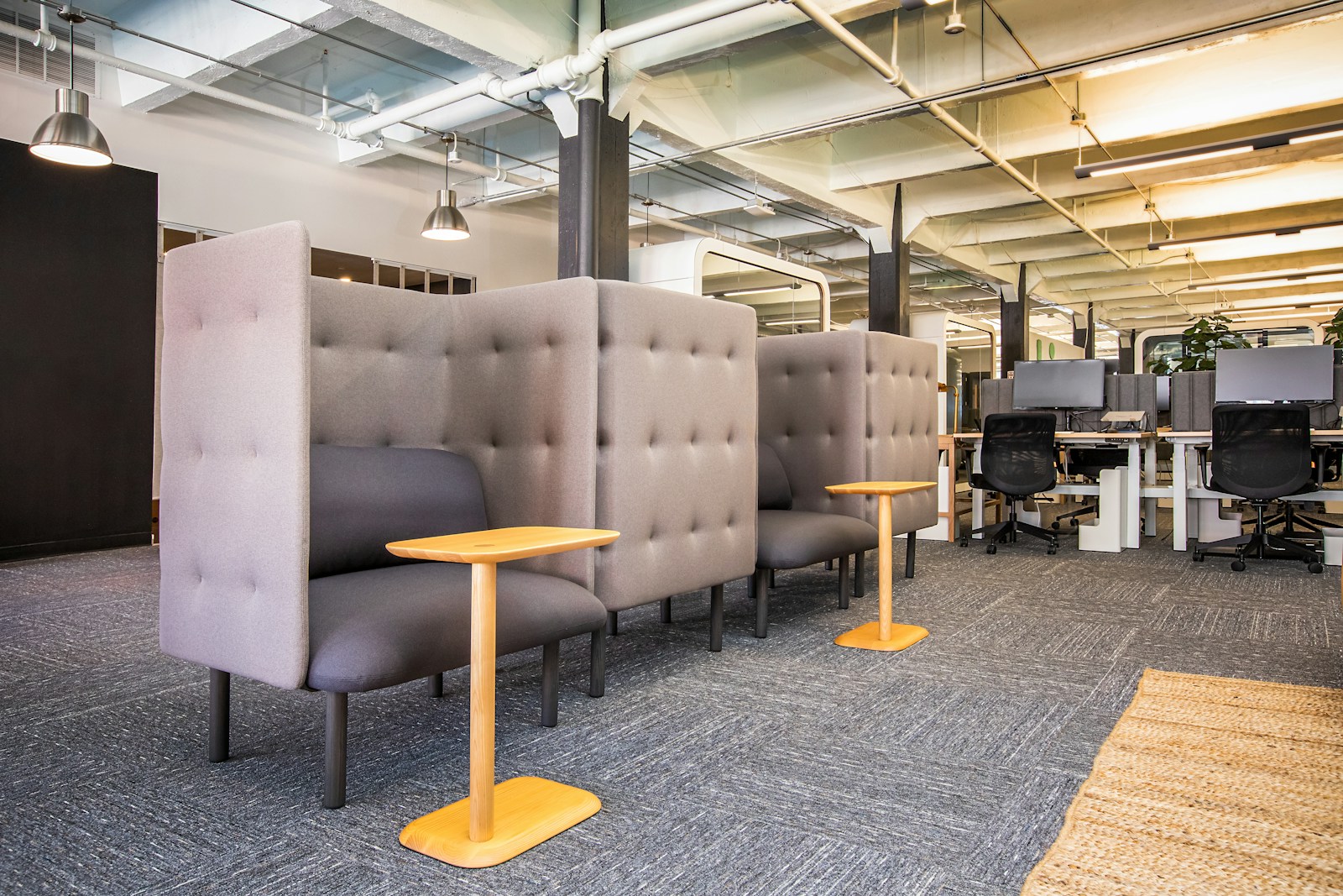 yellow and gray metal chair, business